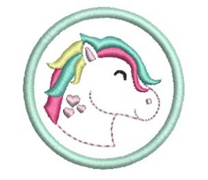 Stickserie - Pferd Pferdekopf 1